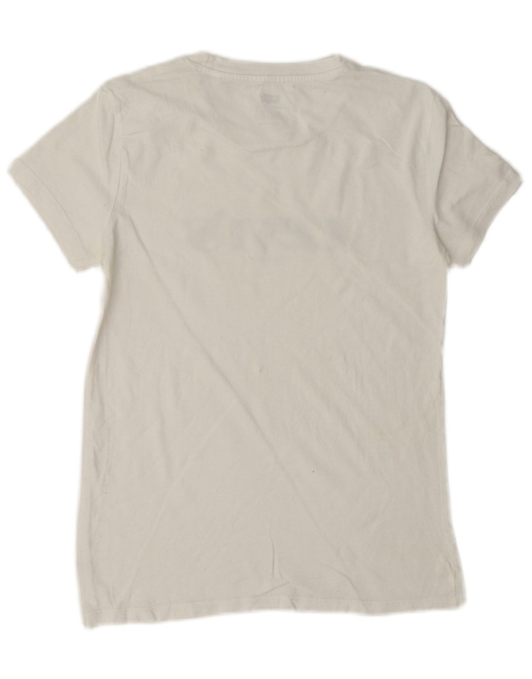Levi's Damen Übergroßes Grafik-T-Shirt-Oberteil UK 2 2XS Weiß
