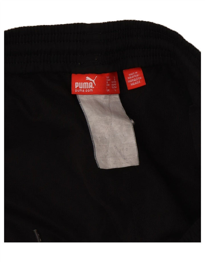 PUMA Mens Graphic Sport Shorts Large  Black Vintage Puma and Second-Hand Puma from Messina Hembry 