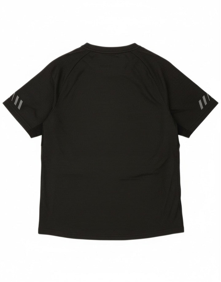 Russell Athletic T-Shirt für Jungen, 14–15 Jahre, XL, schwarz gestreift, Polyester