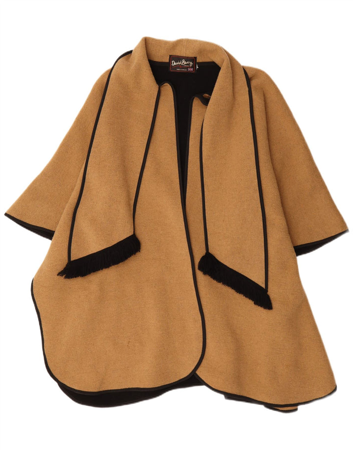 David Barry Damen Poncho-Mantel, Einheitsgröße, Beige