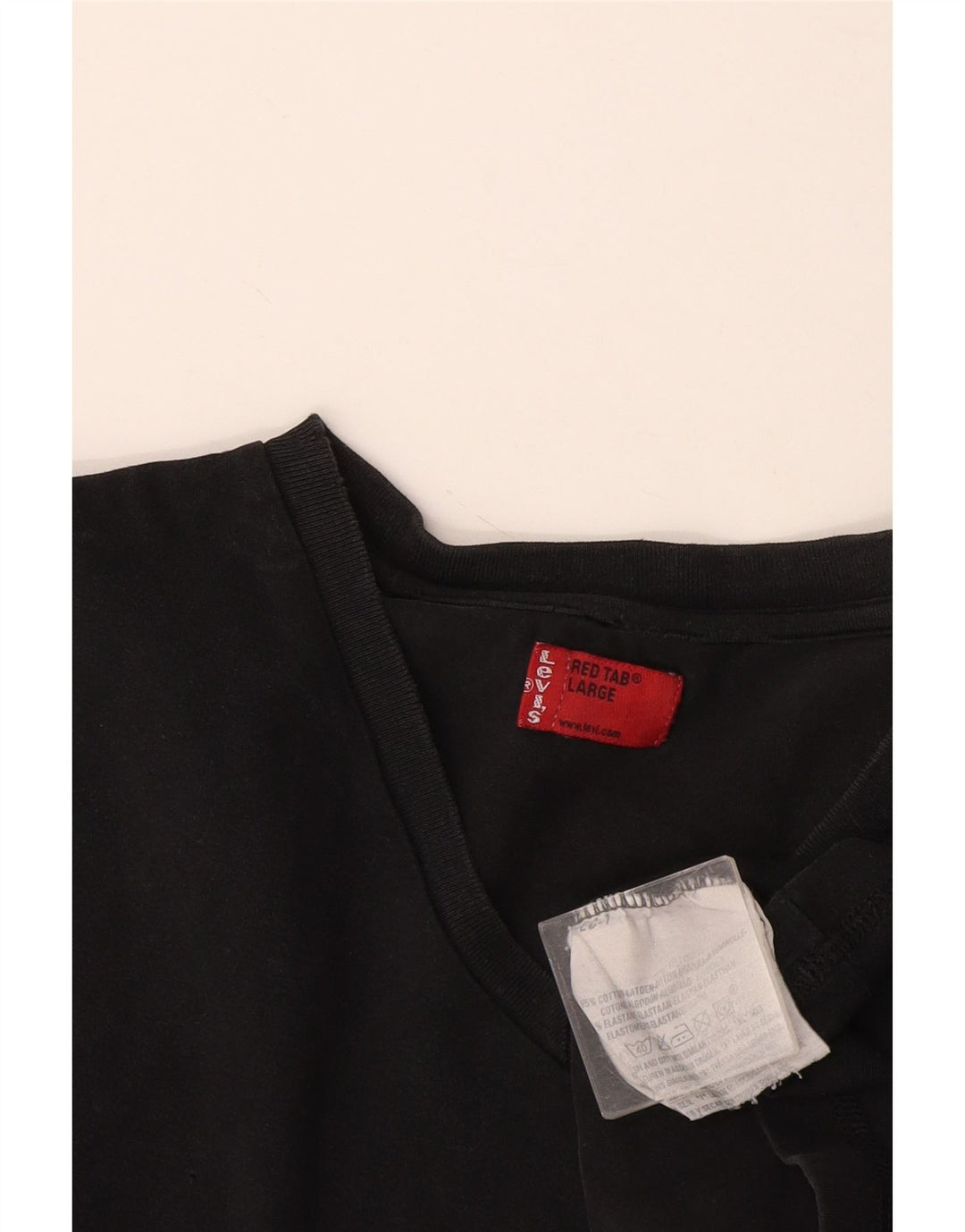 Levi's Herren-T-Shirt-Oberteil, groß, marineblau, Baumwolle