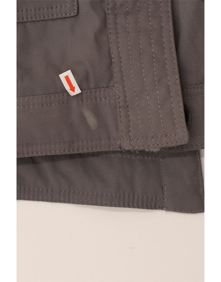Hollister Damen-Sherpa-Parka mit Kapuze, UK 14, Mittelgrau, Polyester