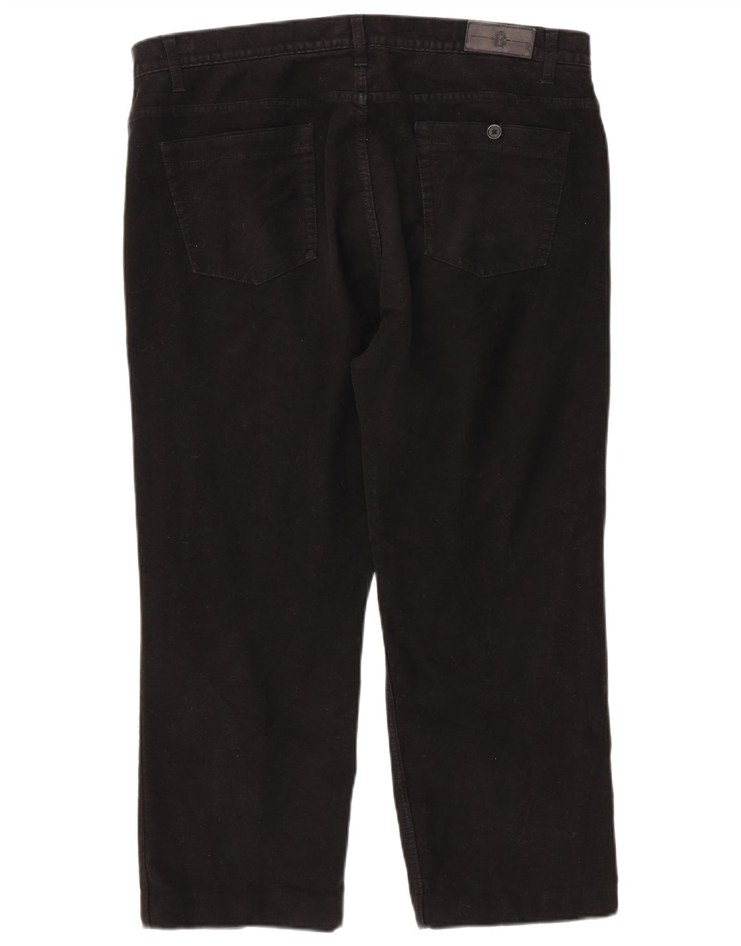 Marks & Spencer Herren Blue Harbor Crop Freizeithose W40 L26 Schwarz