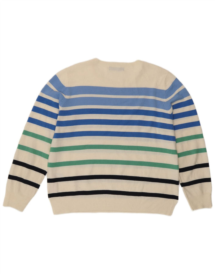 Marks & Spencer Damen-Pullover mit Rundhalsausschnitt, Gr. 40, Größe L, mehrfarbig