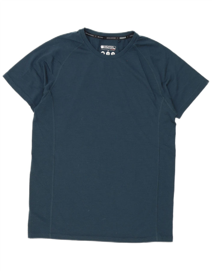 Mountain Warehouse Herren-T-Shirt-Oberteil aus Polyester in mittlerem Marineblau