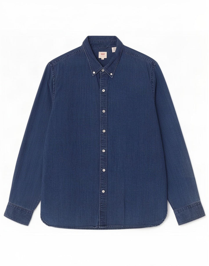 Levi's Herren-Jeanshemd 2XL aus blauer Baumwolle