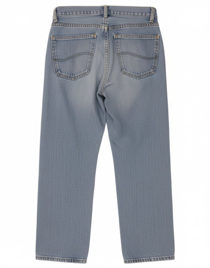 Lee Herren Seattle Straight Jeans W29 L24 Blaue Baumwolle