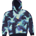 ELLESSE Boys Hoodie Jumper 12-13 Years Navy Blue Tie Dye Polyester Vintage Ellesse and Second-Hand Ellesse from Messina Hembry 