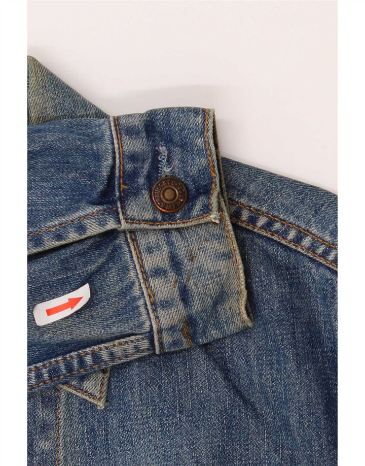 Levi's Herren Jeansjacke UK 40 Large Blau Baumwolle