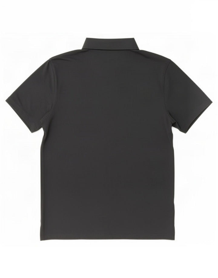 Nike Herren Dri Fit Poloshirt Mittelgrau gestreift aus Polyester