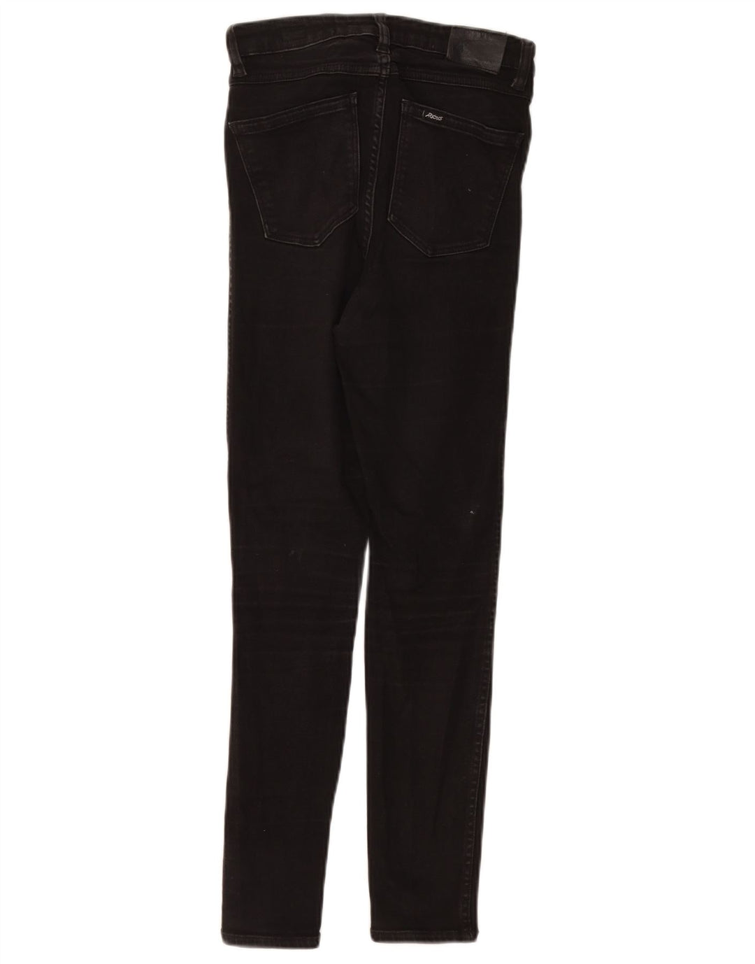 LEE Damen Riders High Rise Skinny Jeans US 9 Medium W24 L27 Schwarze Baumwolle