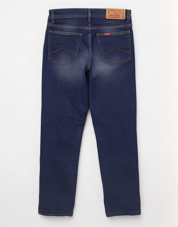 Carrera Herren 700 Relaxed Fit Tapered Jeans IT 46 Small W31 L27 Marineblau