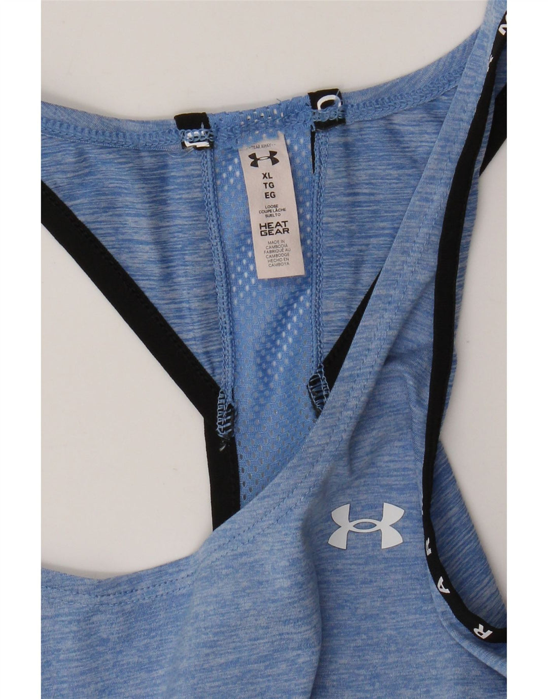Under Armour Damen Graphic Vest Top UK 18 XL Blau
