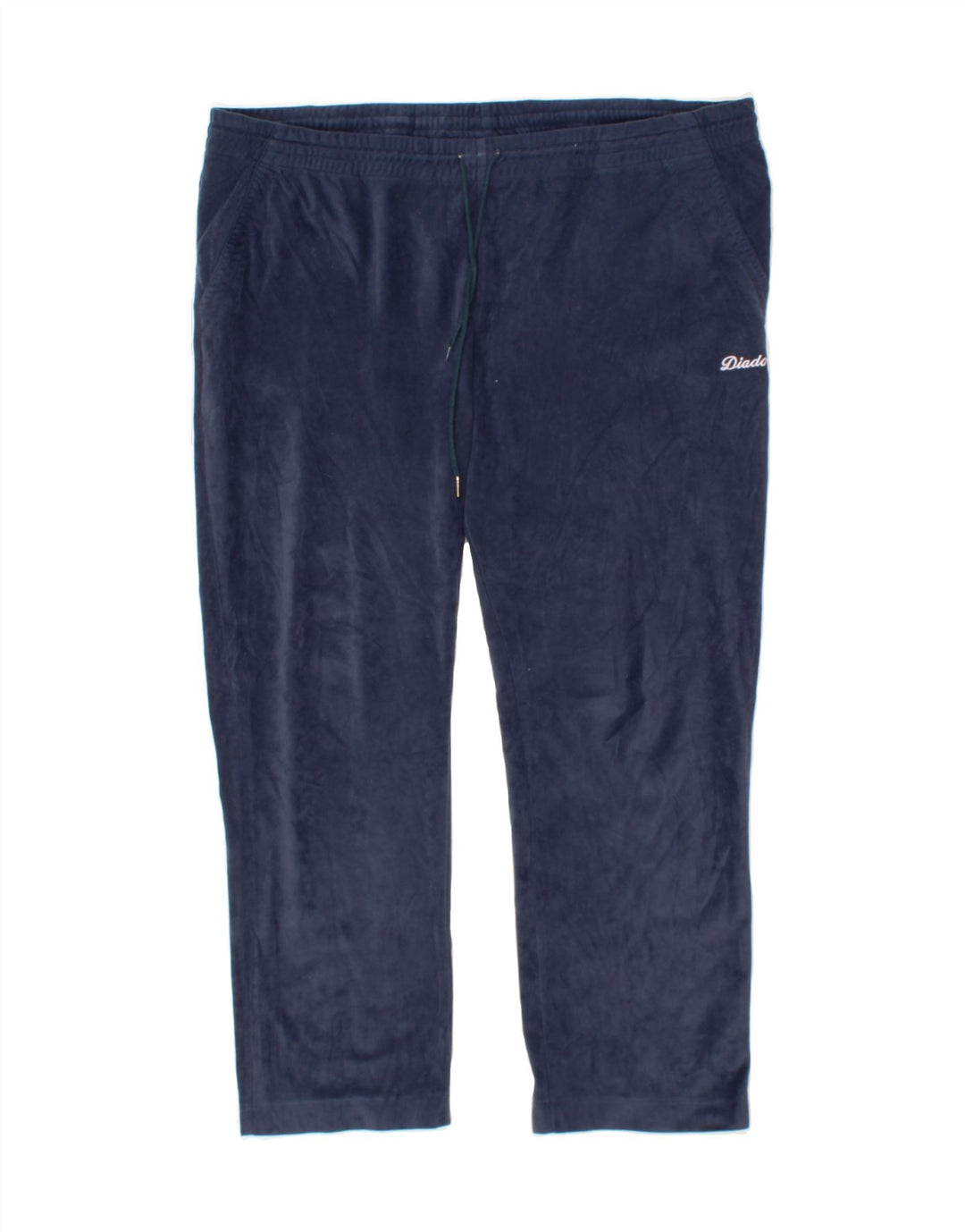 DIADORA Womens Tracksuit Trousers UK 20 2XL Navy Blue Polyester Vintage Diadora and Second-Hand Diadora from Messina Hembry 
