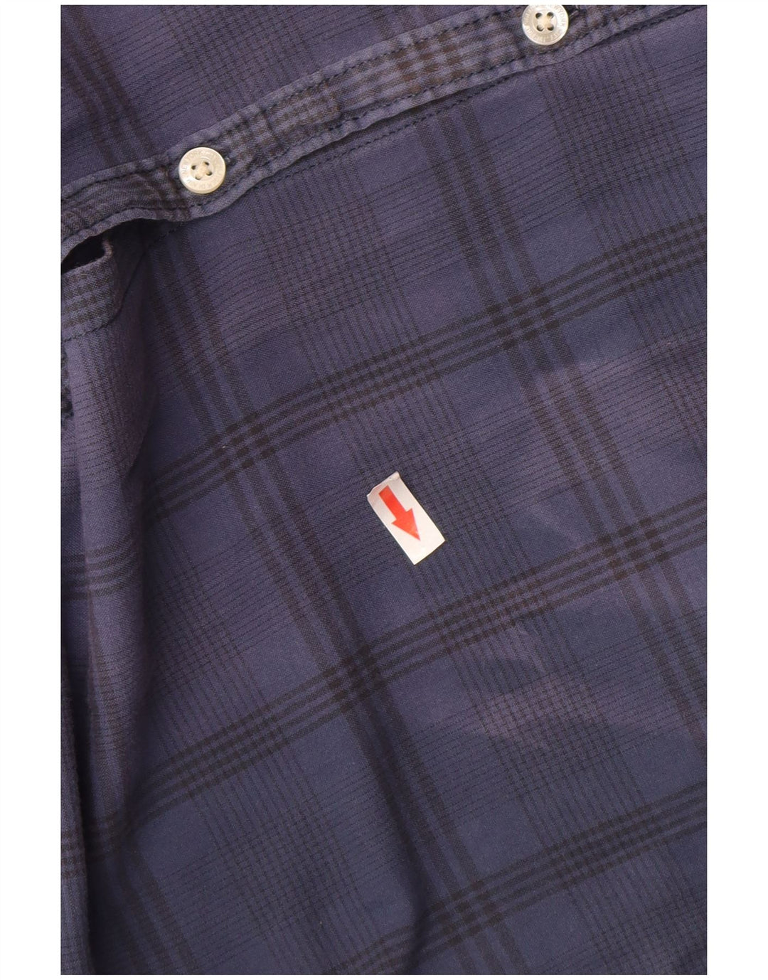 Tommy Hilfiger Herren-Hemd, mittelblau, kariert, Baumwolle