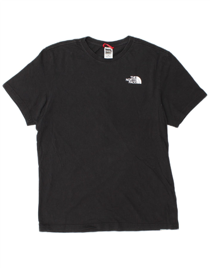The North Face Herren-T-Shirt mit Grafik, mittelschwarze Baumwolle