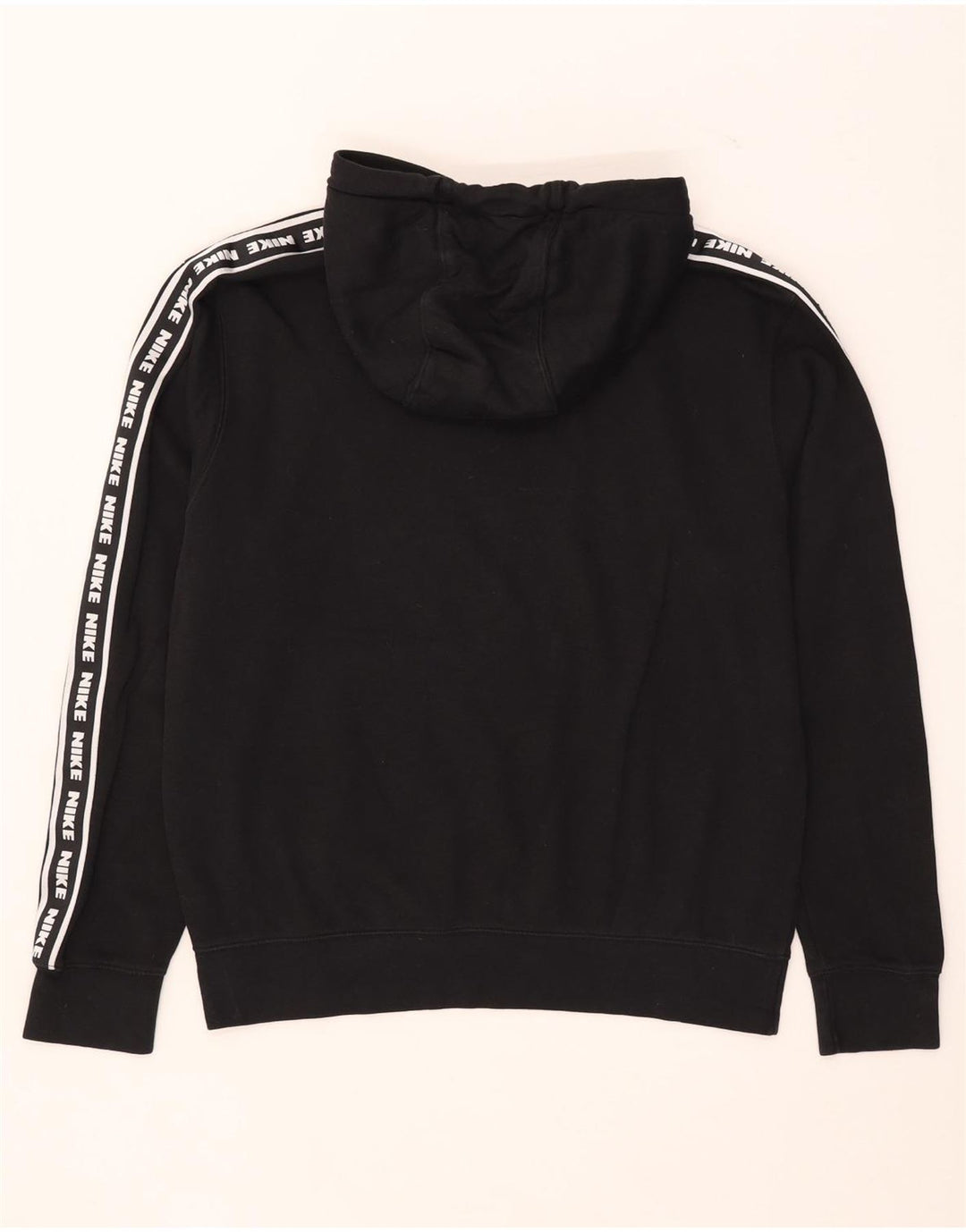 Nike Herren-Kapuzenpullover mit Grafik, mittelschwarz, Baumwolle