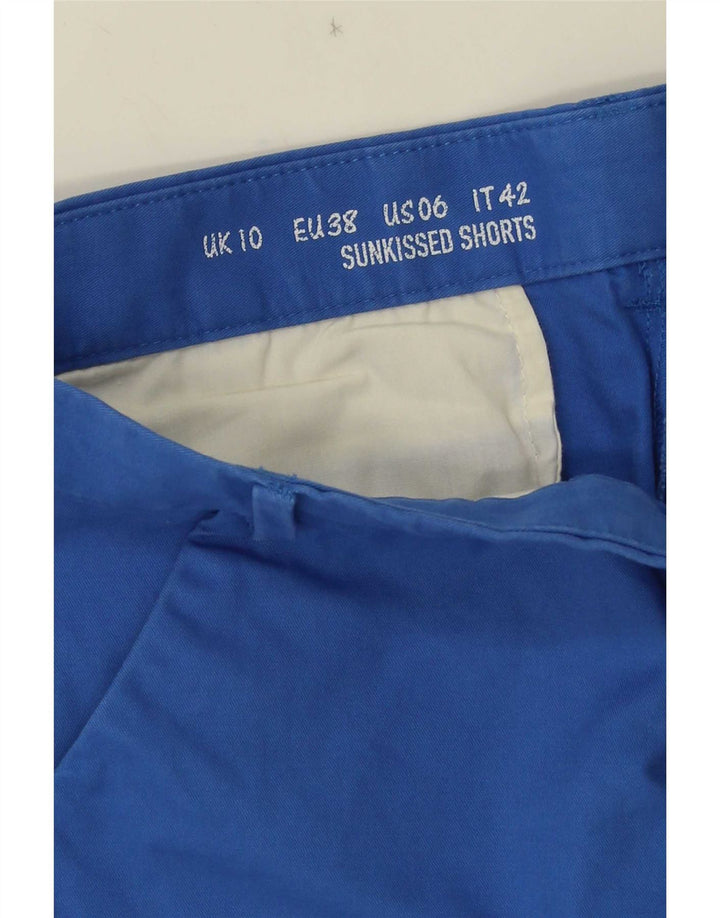 Gap Damen Freizeitshorts UK 10 Small W32 Blau