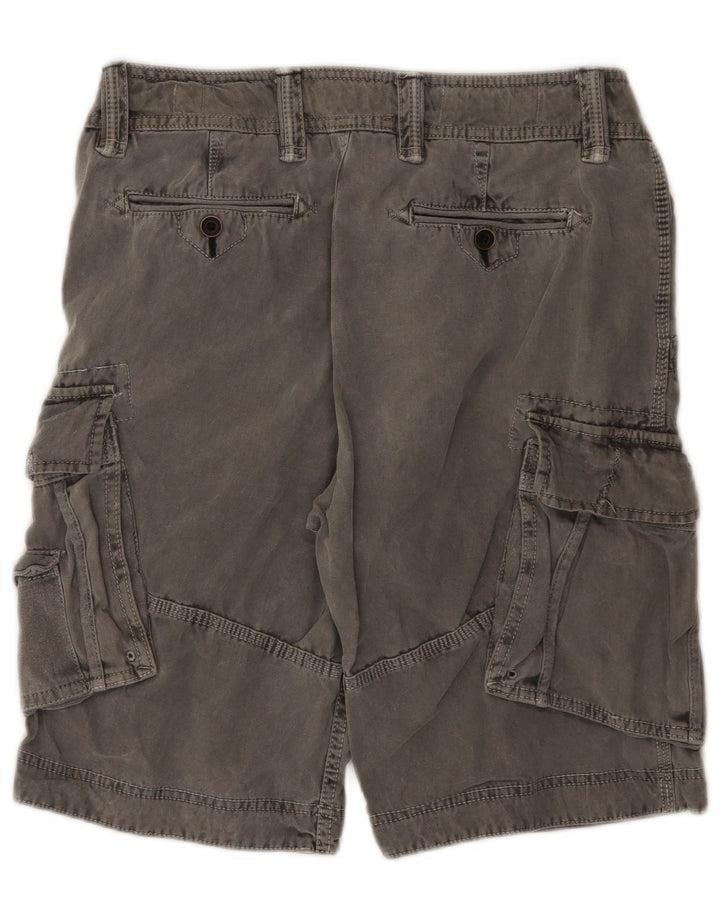 White Stuff Herren Cargoshorts W32 mittelgraue Baumwolle