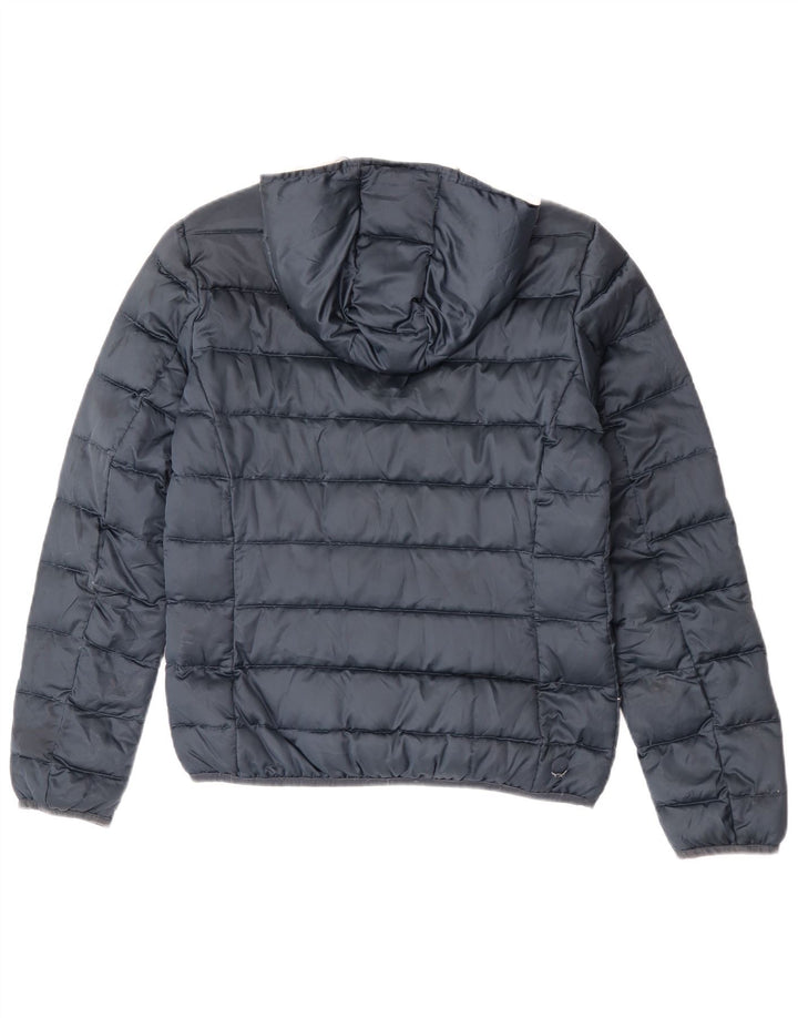 Colmar Damen Wattierte Jacke mit Kapuze IT 44 Medium Marineblau Polyester