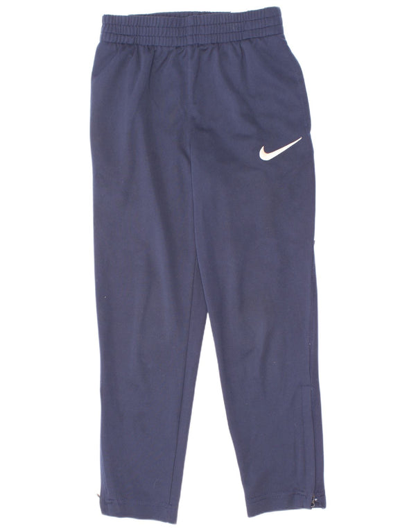 Nike Jungen-Trainingshose, 6–7 Jahre, groß, Marineblau, Farbblock