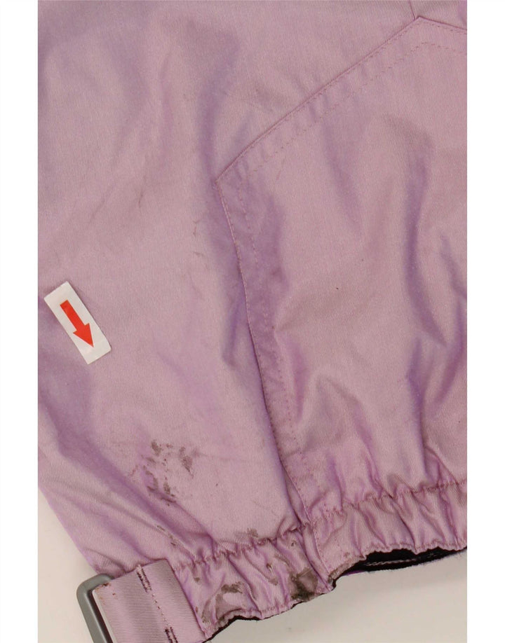 Vintage Damen Skioverall EU 38 Medium Mehrfarbiger Farbblock
