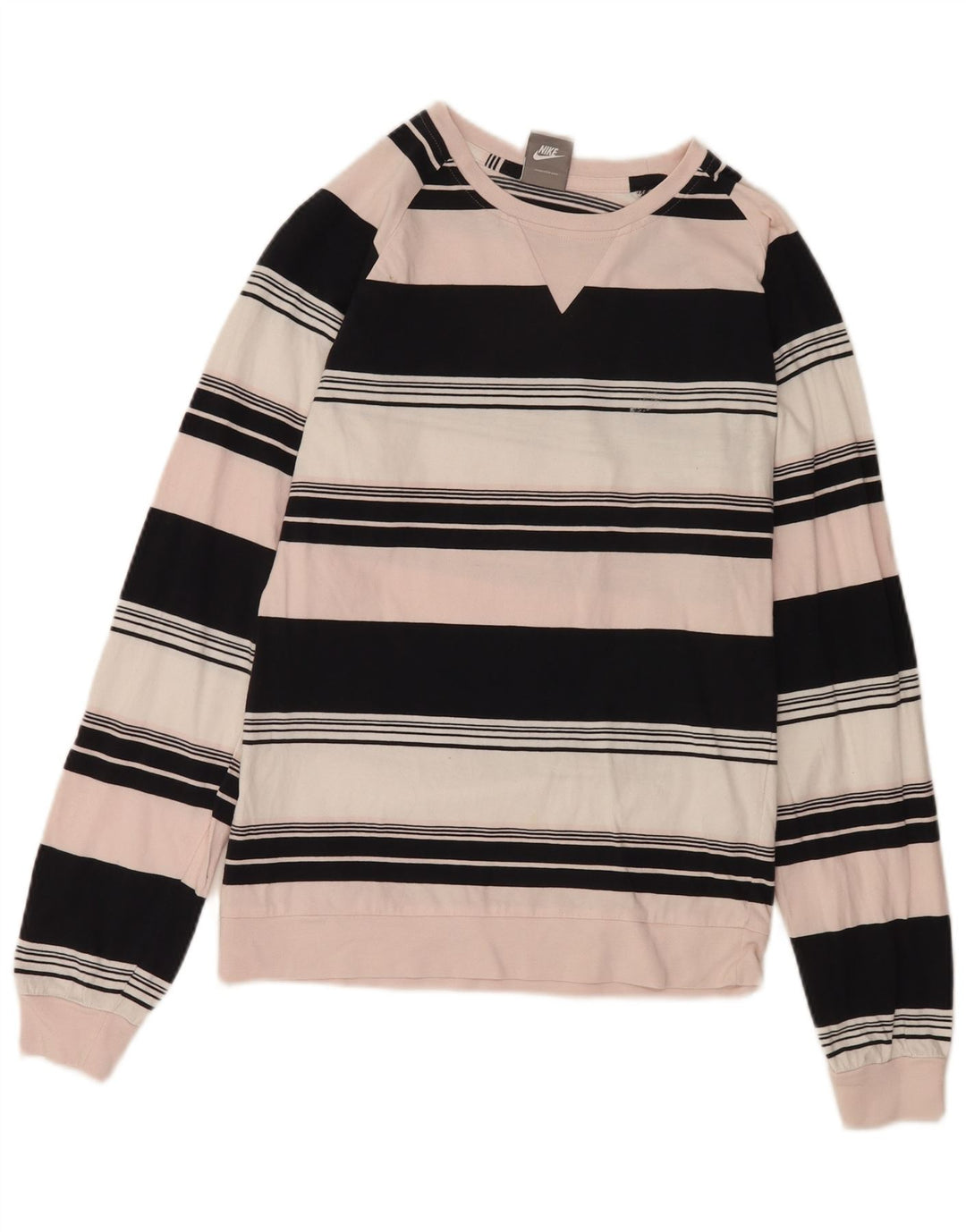 Nike Herren Sweatshirt Pullover UK 36/38 Small Mehrfarbige Colourblock-Baumwolle