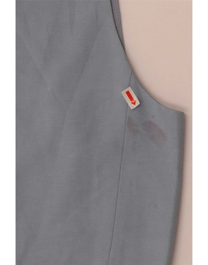 Zara Damen Weste UK 12 Mittelblau