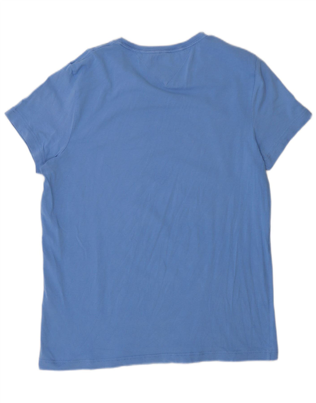 Tommy Hilfiger Herren Extra Slim T-Shirt Top Large Blau Baumwolle