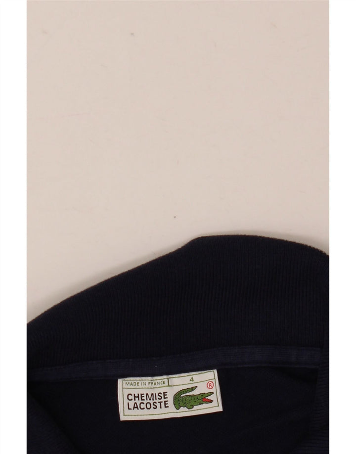 Lacoste Herren-Poloshirt, Größe 4, mittelgroß, Marineblau