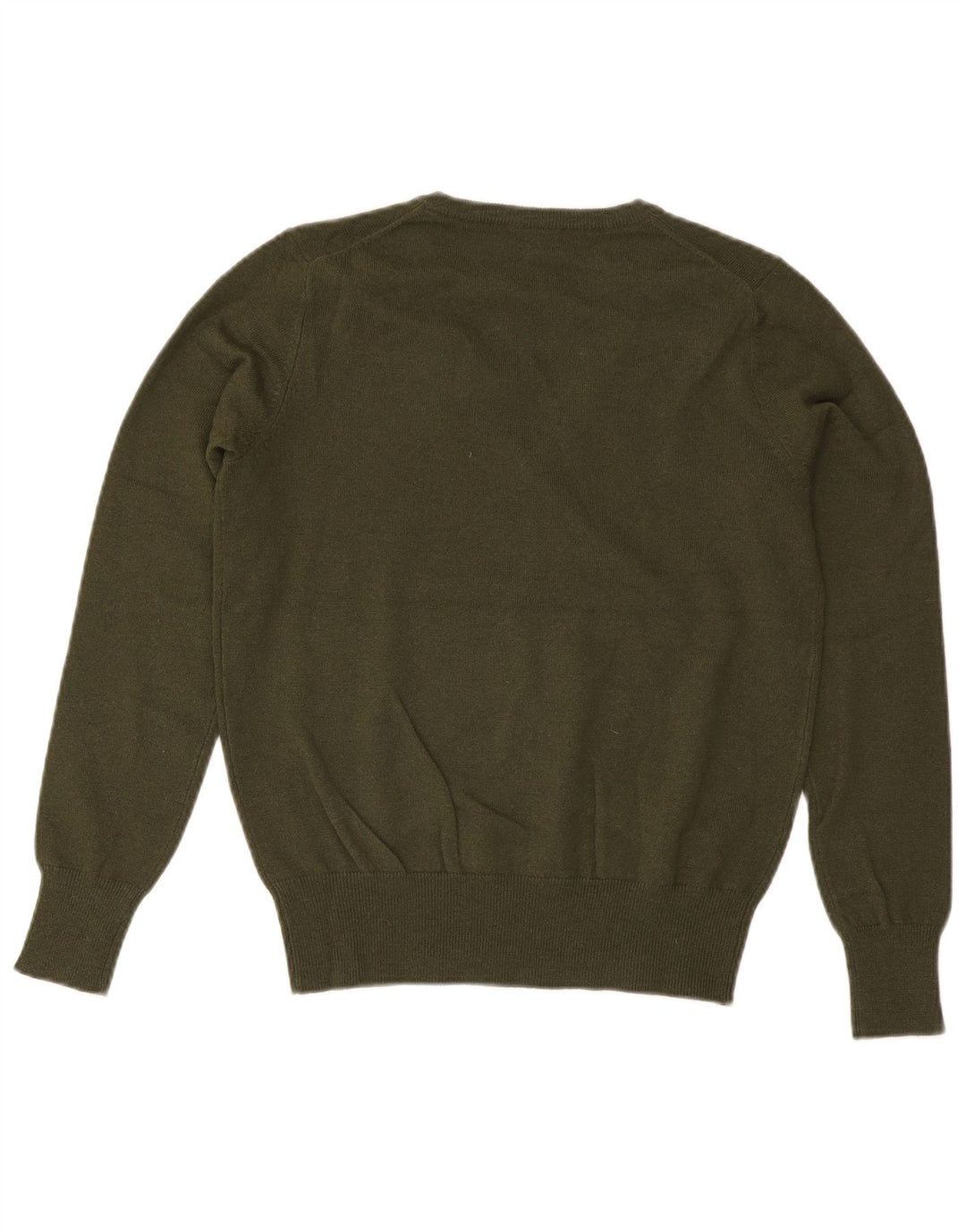 Gant Damen-Pullover mit V-Ausschnitt, Größe 44, Khaki