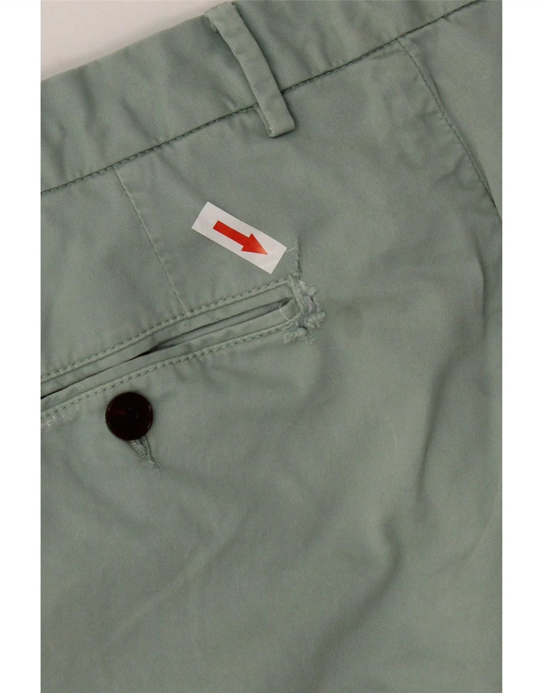 Hackett Herren-Chinoshorts, groß, grüne Baumwolle