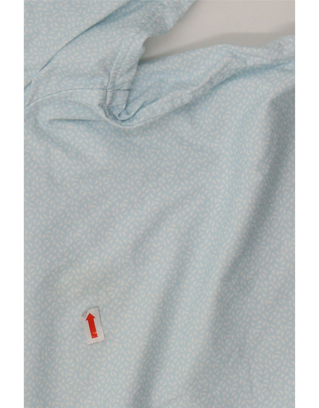 BONOBOS Herren-Hemd mit sportlicher Passform, großes, blau geflecktes Nylon