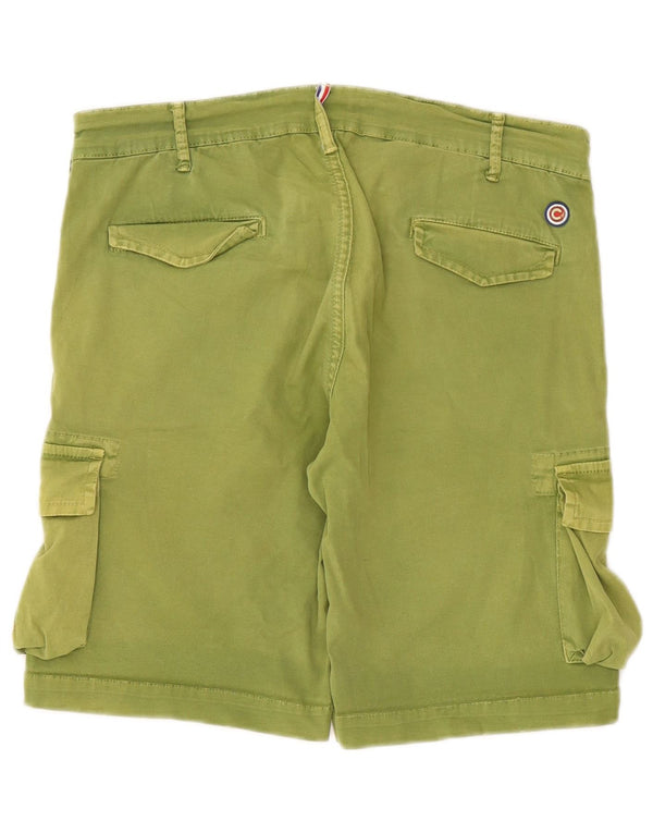 Colmar Herren Cargoshorts IT 46 Small W29 Grüne Baumwolle