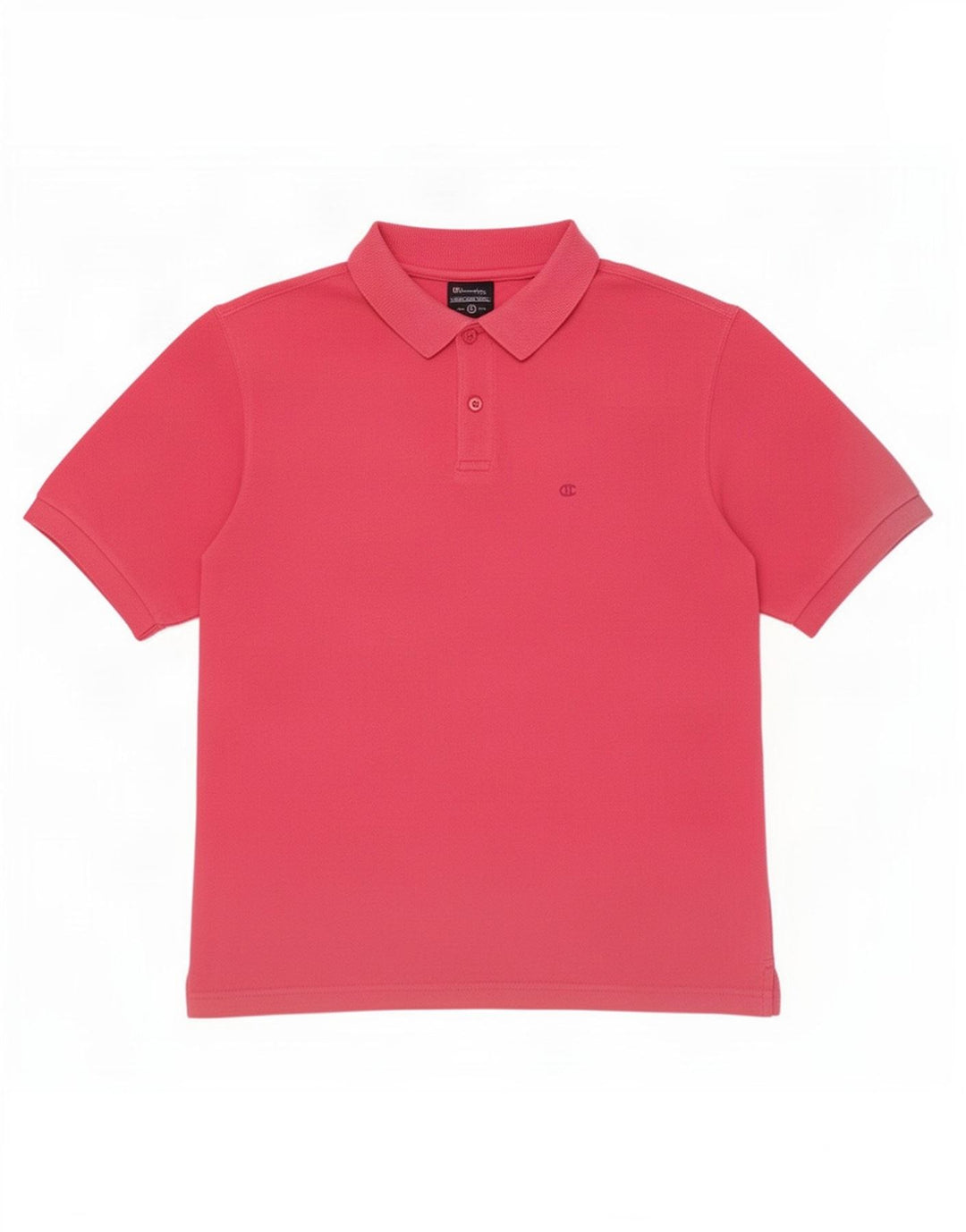 Champion Herren-Poloshirt aus mittelrosa Baumwolle