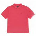 Champion Herren-Poloshirt aus mittelrosa Baumwolle