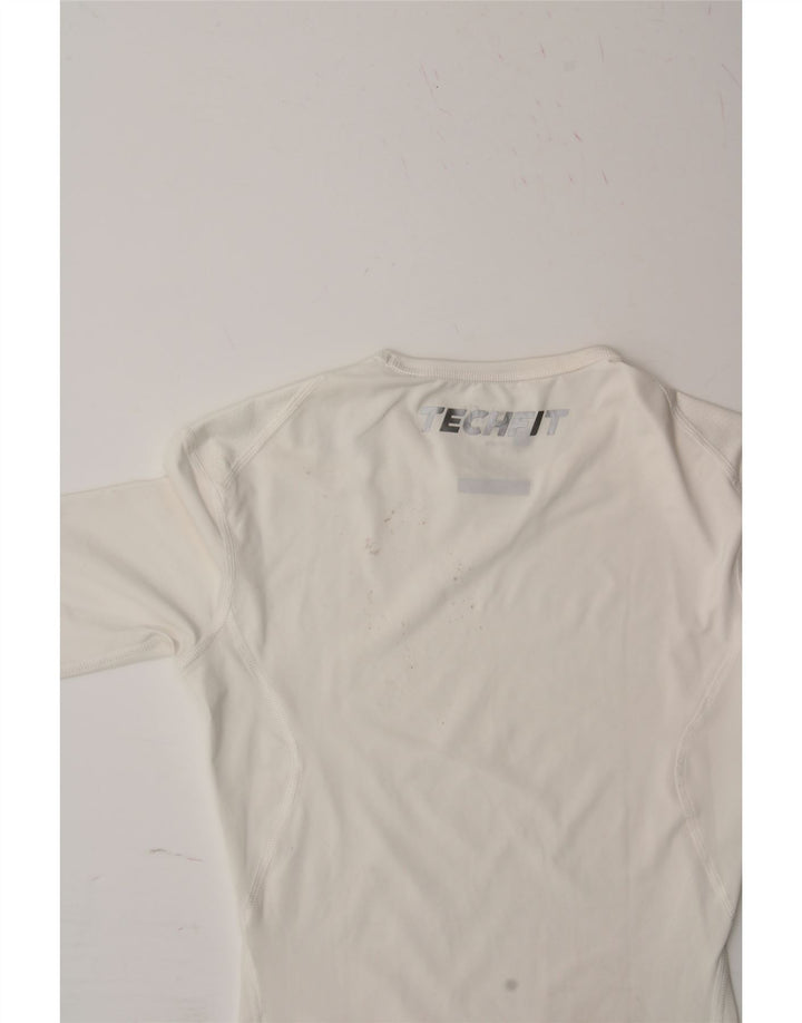 ADIDAS Womens Climalite T-Shirt Top UK 10 Small White Vintage Adidas and Second-Hand Adidas from Messina Hembry 