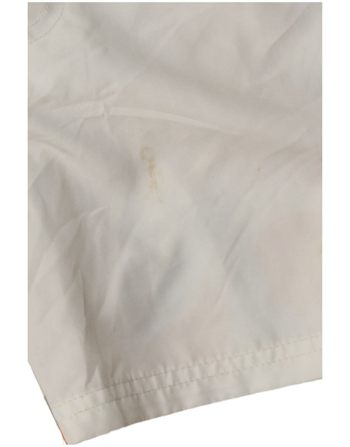 Sundek Herren-Bademode mit Grafik, XL, Weiß, Blumenmuster, Polyester