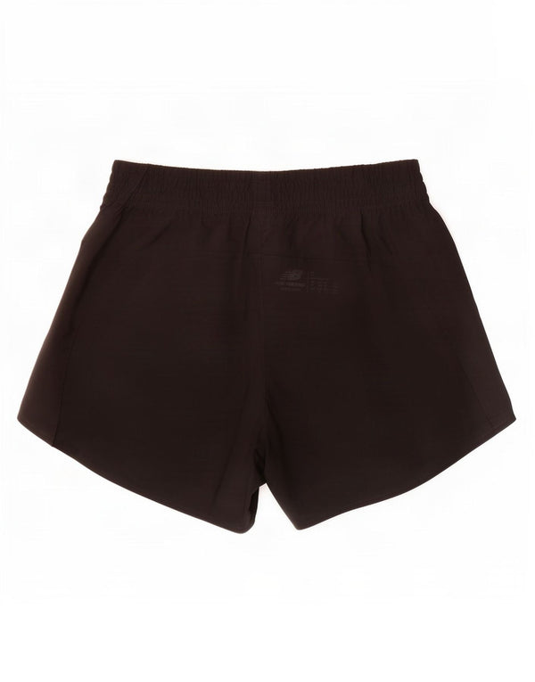 New Balance Damen Sportshorts UK 10 Small Schwarz