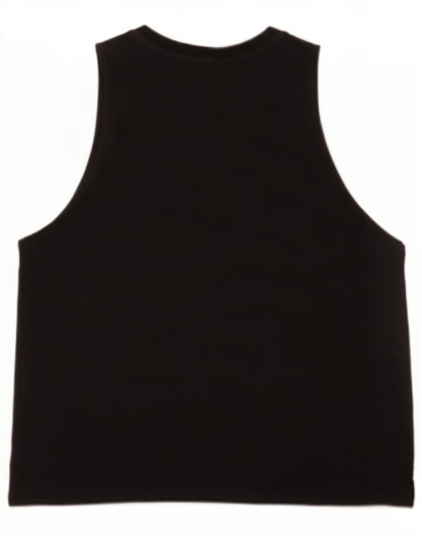 Under Armour Mens Heat Gear Graphic Vest Top Medium Black