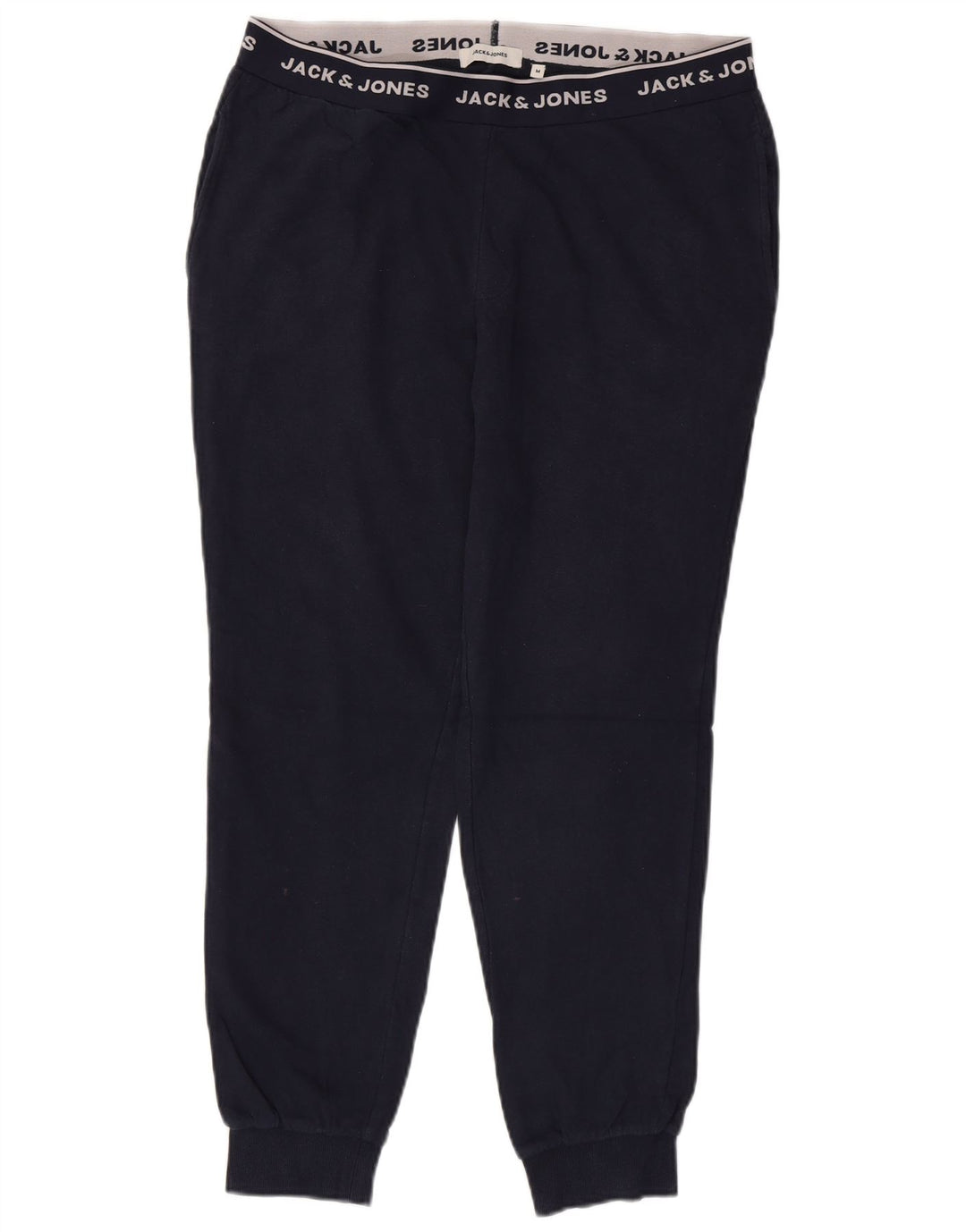 JACK & JONES Herren-Trainingsanzug-Hose mit grafischem Muster, mittleres Marineblau