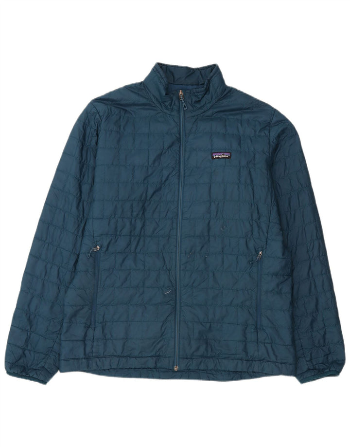 Patagonia Herren Wattierte Jacke UK 42 XL Blau Polyester