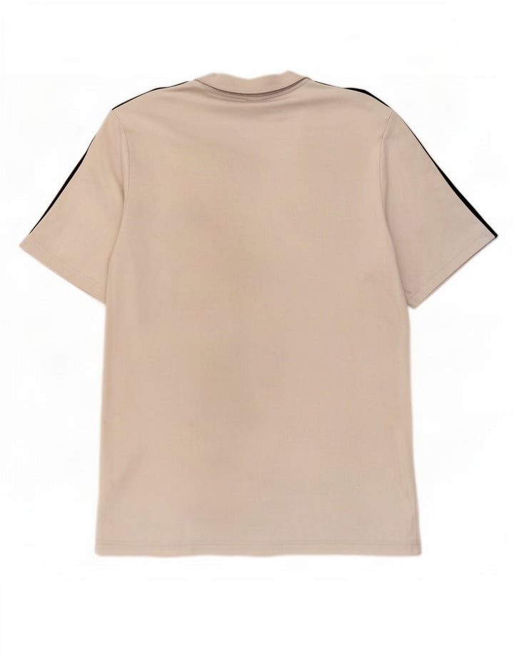 Adidas Herren Climalite T-Shirt Top Large Weiß Polyester
