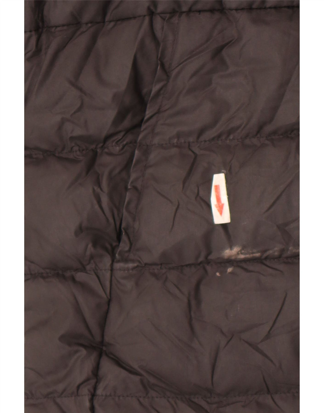 The North Face wattierte Jungenjacke mit Kapuze, 13–14 Jahre, XL, schwarzes Polyester