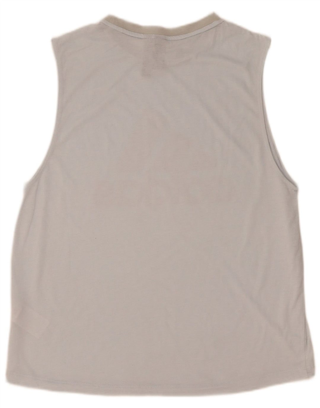 Adidas Damen Graphic Vest Top UK 12/14 Mittelblaues Polyester