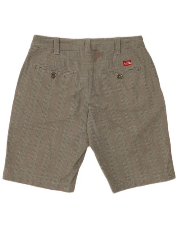 The North Face Damen-Chinoshorts mit normaler Passform, US 4, S, W30, grün kariert