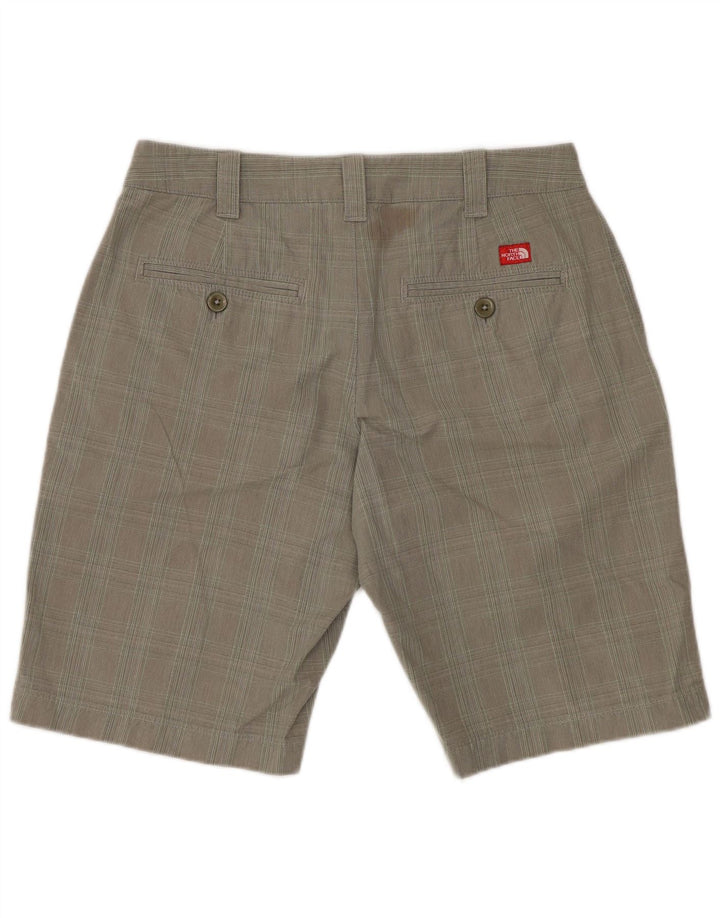 The North Face Damen-Chinoshorts mit normaler Passform, US 4, S, W30, grün kariert