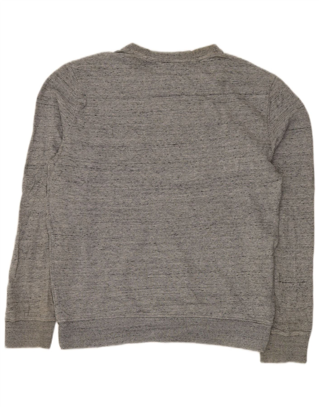 CALVIN KLEIN JEANS Herren-Sweatshirt mit Grafik, Größe S, Grau meliert