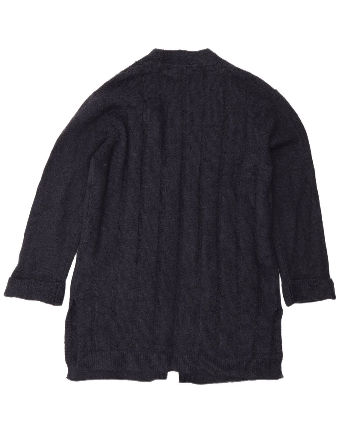 Marks & Spencer Damen Longline-Cardigan-Pullover UK 14 Medium Navy Blue