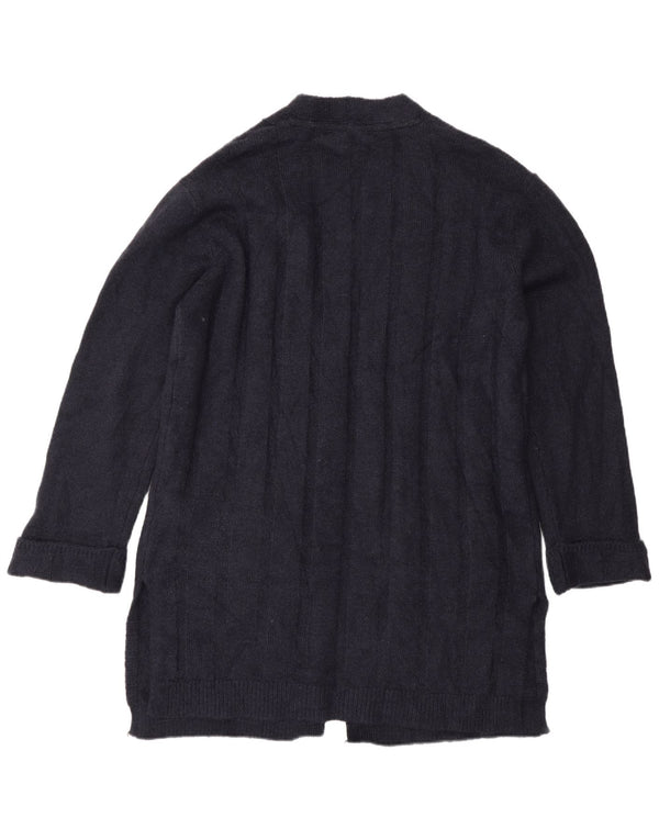 Marks & Spencer Damen Longline-Cardigan-Pullover UK 14 Medium Navy Blue